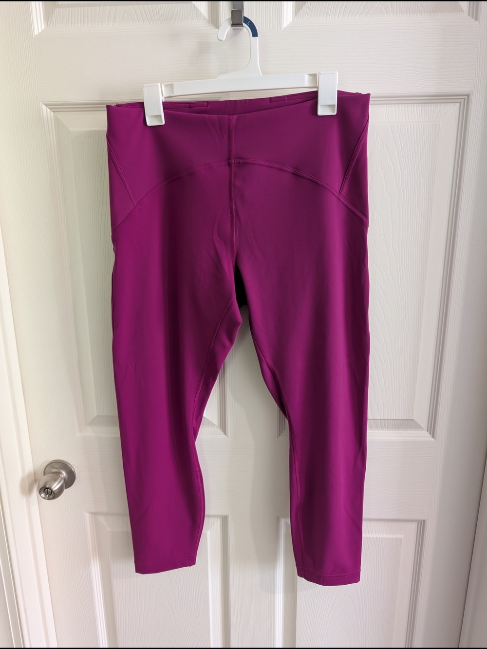 lululemon athletica Deep Magenta Active Capri Leggings